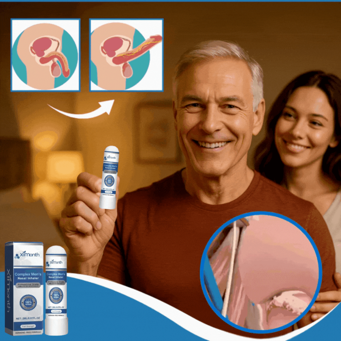 Men's Performance Nasal Inhaler