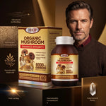 Organic Mushroom | Sharpens Mental Focus and Brain Energy