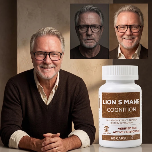Lion's Mane Cognition | Unlocks Peak Mental Clarity & Brainpower