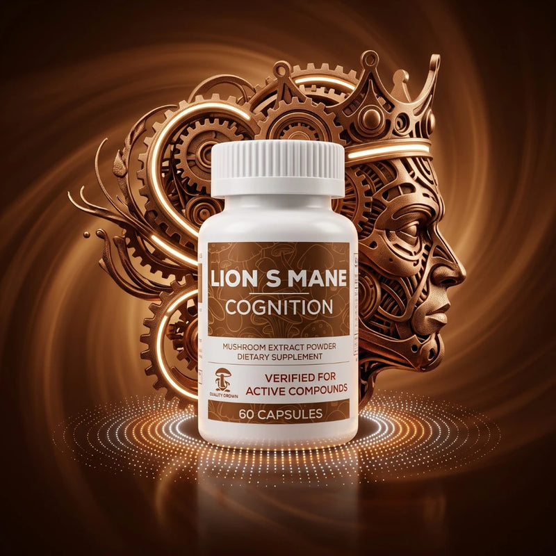 Lion's Mane Cognition | Unlocks Peak Mental Clarity & Brainpower