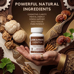 Lion's Mane Cognition | Unlocks Peak Mental Clarity & Brainpower