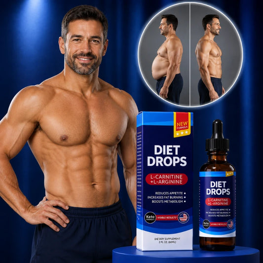 Diet Drops L-Carnitine + L-Arginine | Torches Stubborn Fat &amp; Amplifies Energy Fast