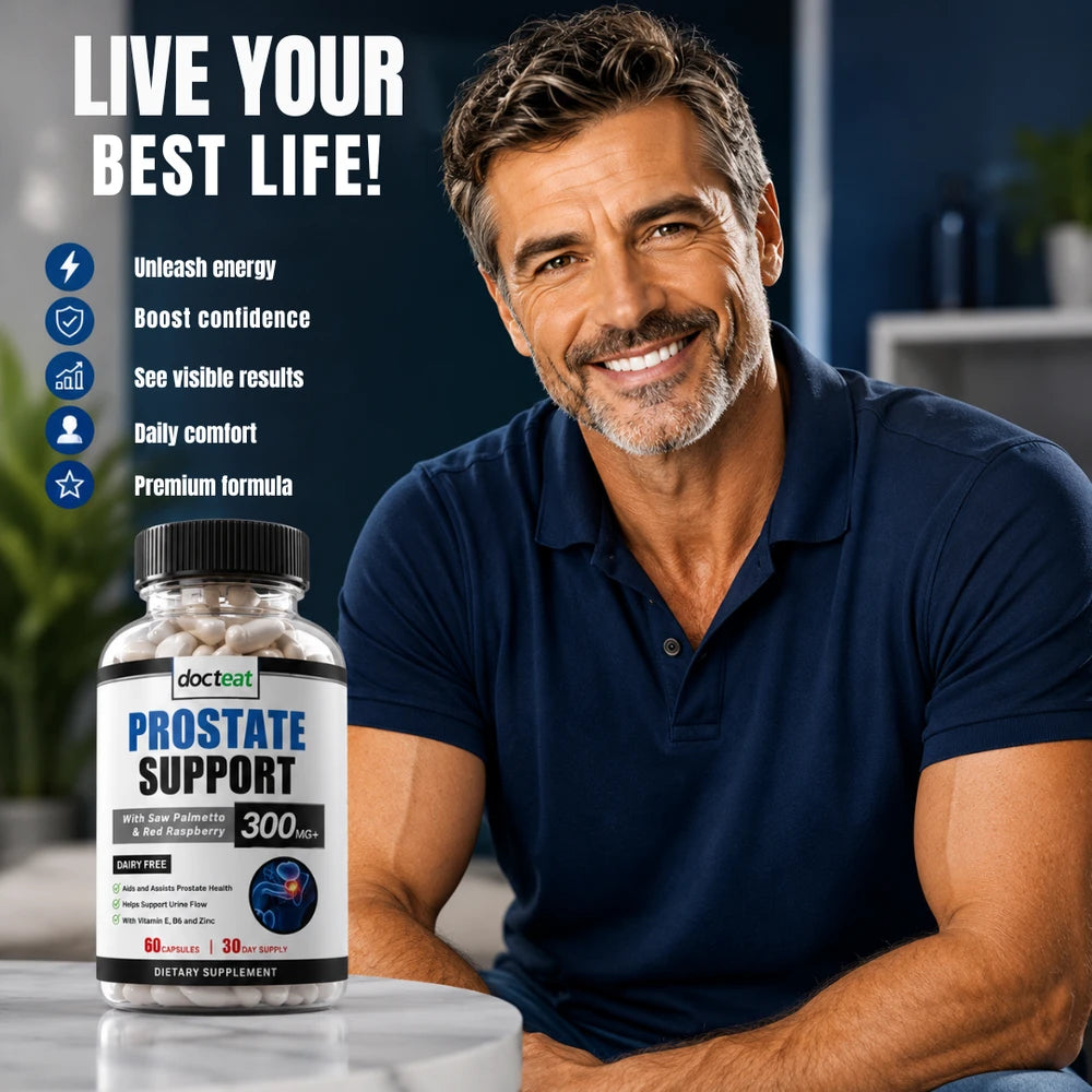 Prostate Support | Restores Healthy Urinary Flow and Bladder Control in Just Days