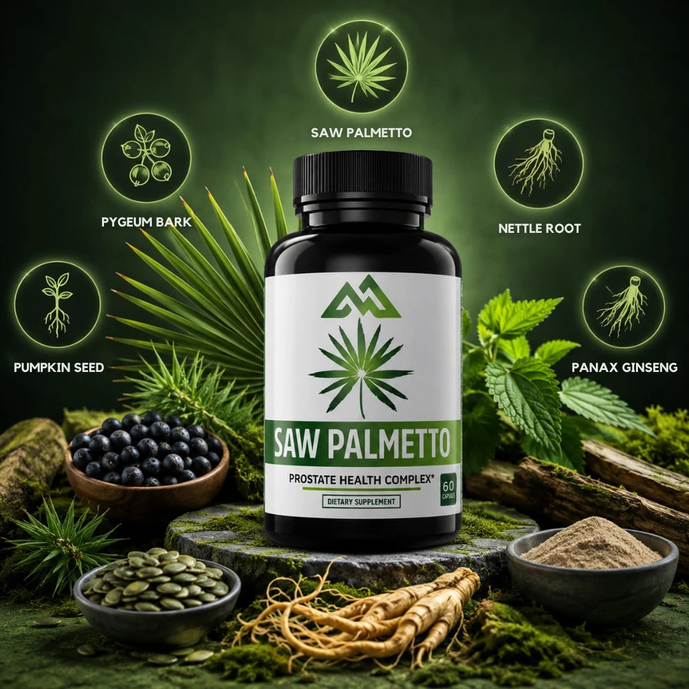 Saw Palmetto Prostate Health Complex | Restores Normal Urinary Flow