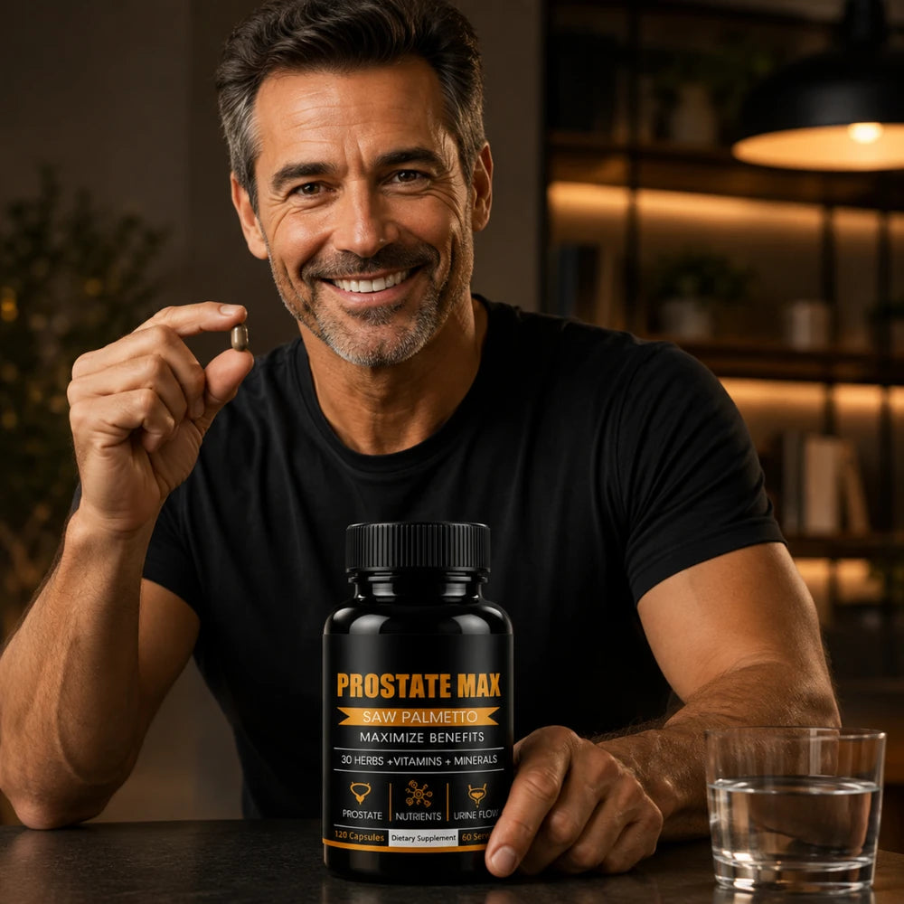 Prostate Max Saw Palmetto | Restores Healthy Urine Flow and Halts Nighttime Trips
