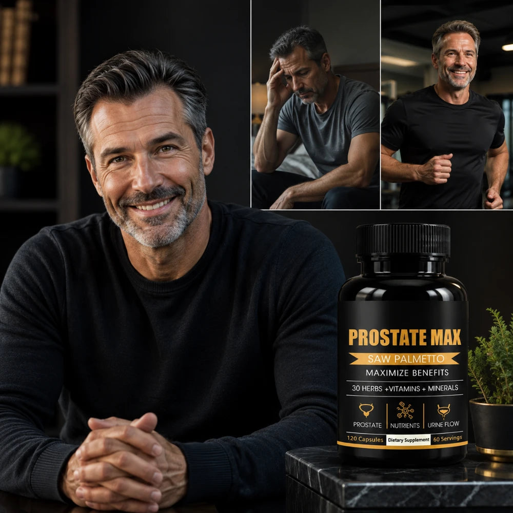 Prostate Max Saw Palmetto | Restores Healthy Urine Flow and Halts Nighttime Trips