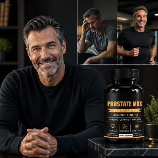 Prostate Max με saw palmetto | Αποκαθιστά την υγιή ροή των ούρων και περιορίζει τις νυχτερινές επισκέψεις στην τουαλέτα
