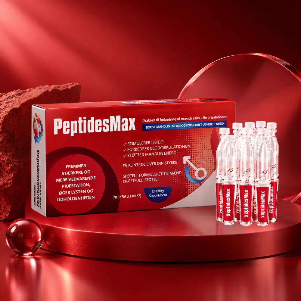 PeptidesMax | Unleash Peak Male Performance and Maximum Vitality Fast
