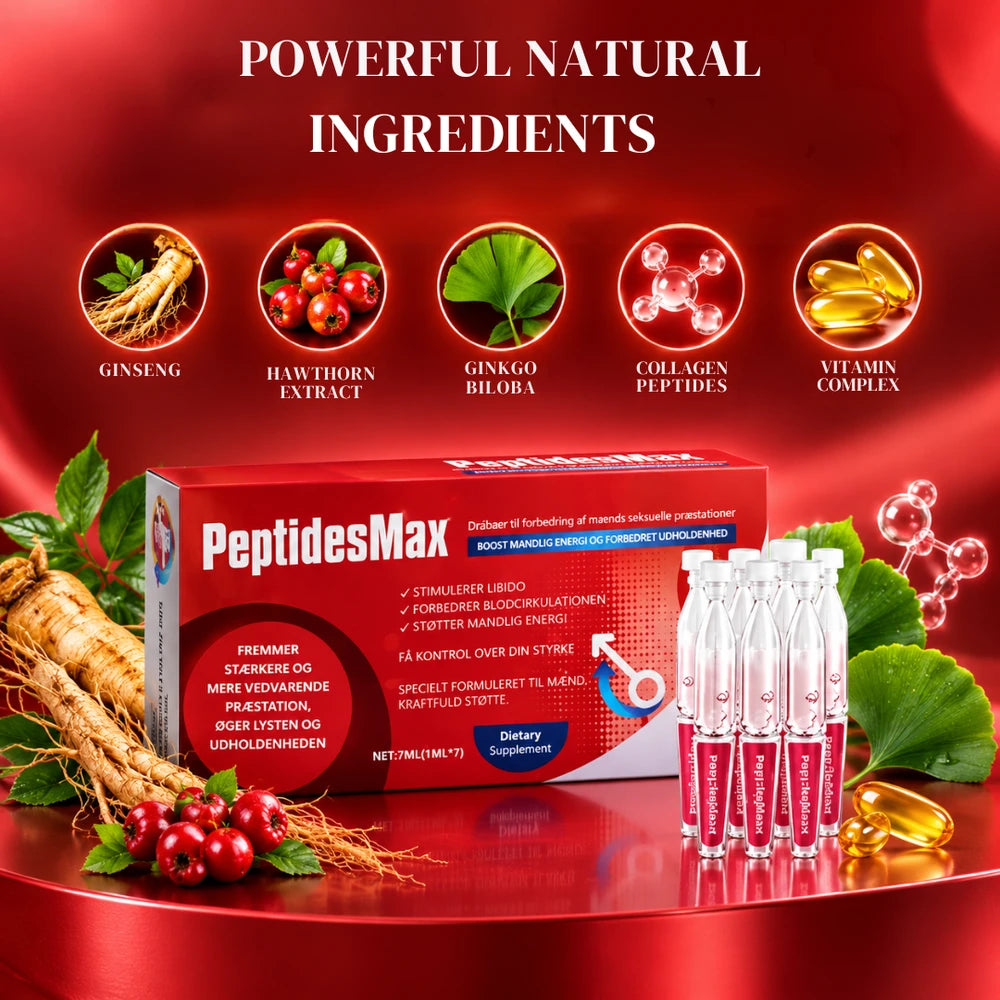 PeptidesMax | Unleash Peak Male Performance and Maximum Vitality Fast