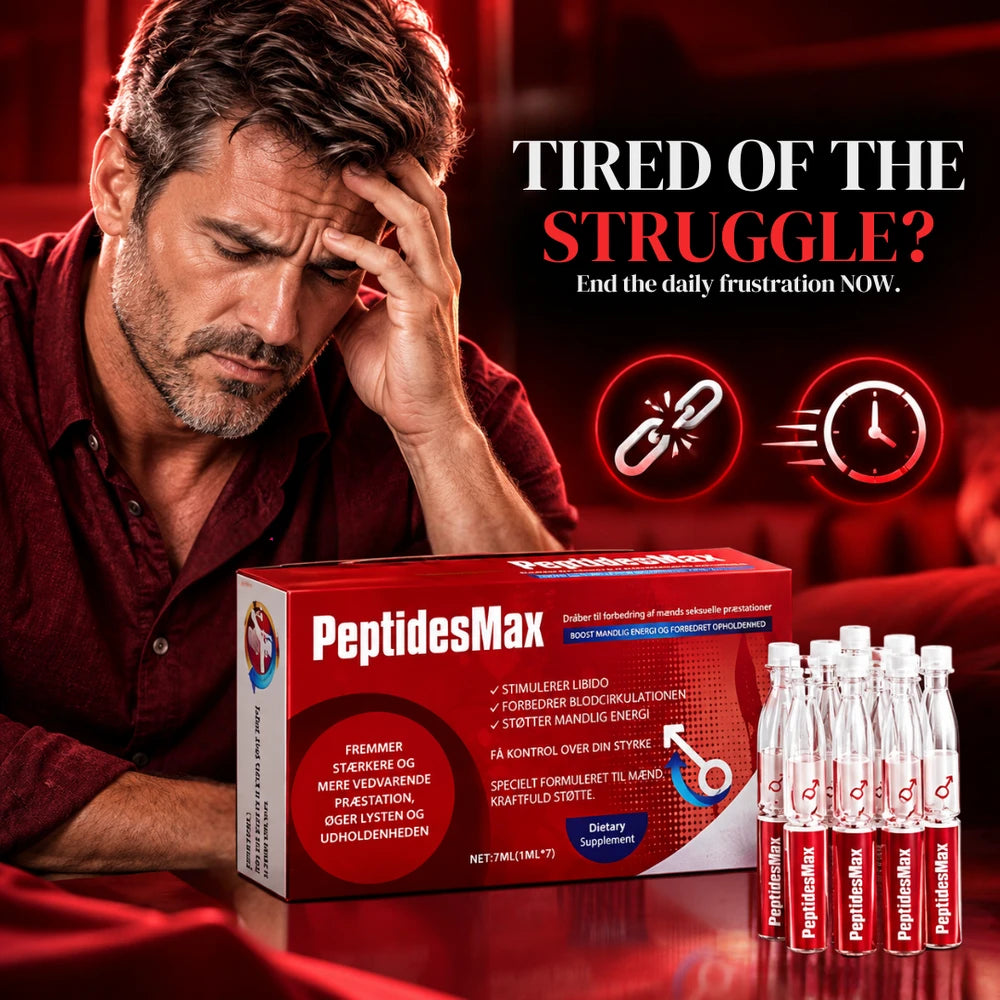 PeptidesMax | Unleash Peak Male Performance and Maximum Vitality Fast
