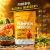 Pumpkin Seed Oil Softgel | Thickens Hair and Restores Urinary Flow