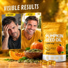 Pumpkin Seed Oil Softgel | Thickens Hair and Restores Urinary Flow