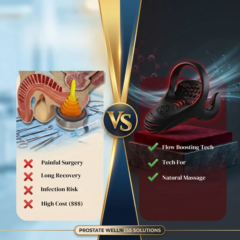 Wave Therapy Prostate Massager | Restores Peak Male Vitality and Prostate Health