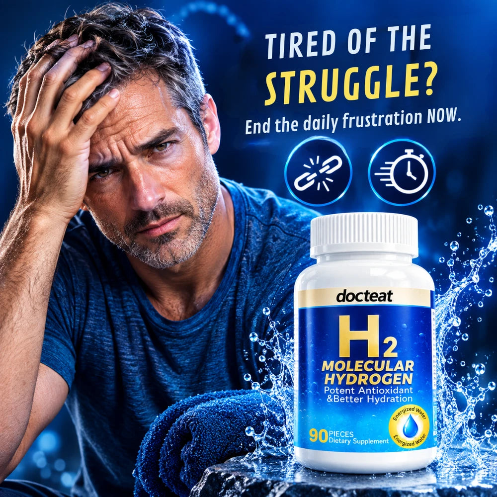 H2 Molecular Hydrogen | Supercharges Cellular Energy &amp; Recovery