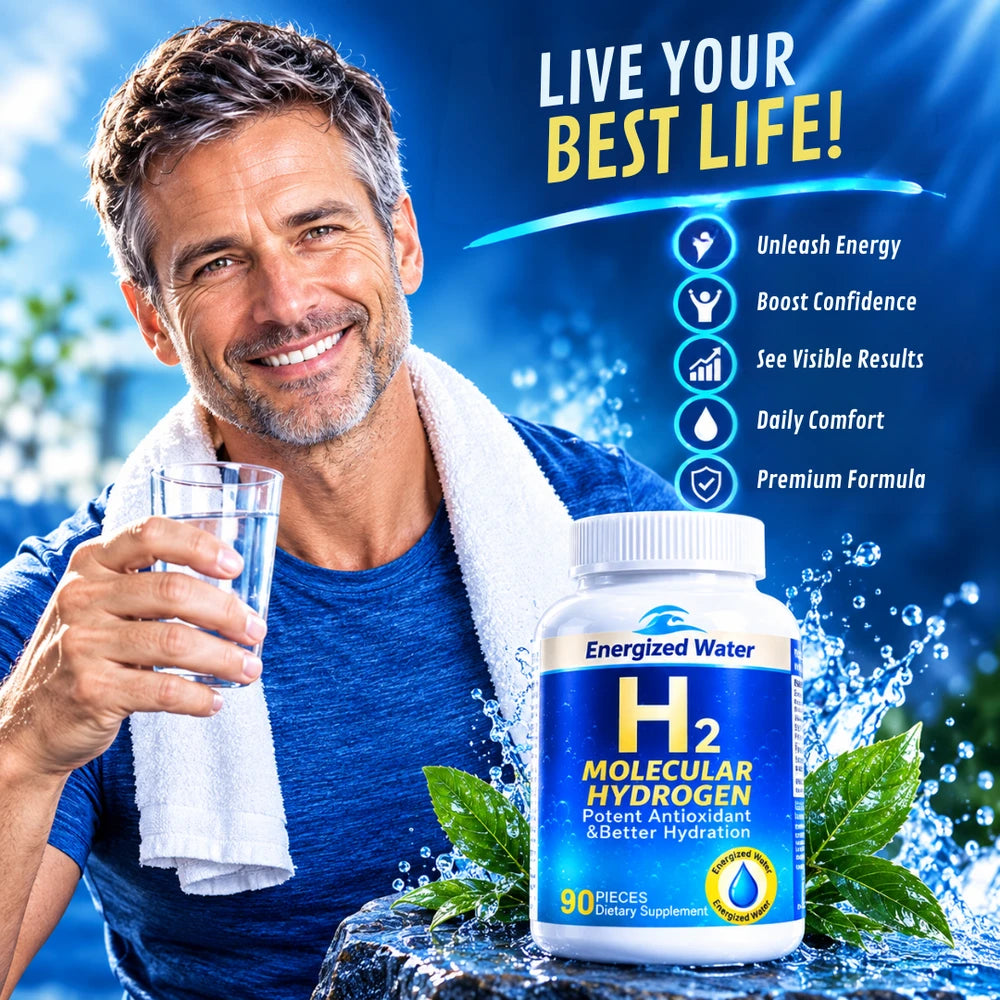 H2 Molecular Hydrogen | Supercharges Cellular Energy &amp; Recovery