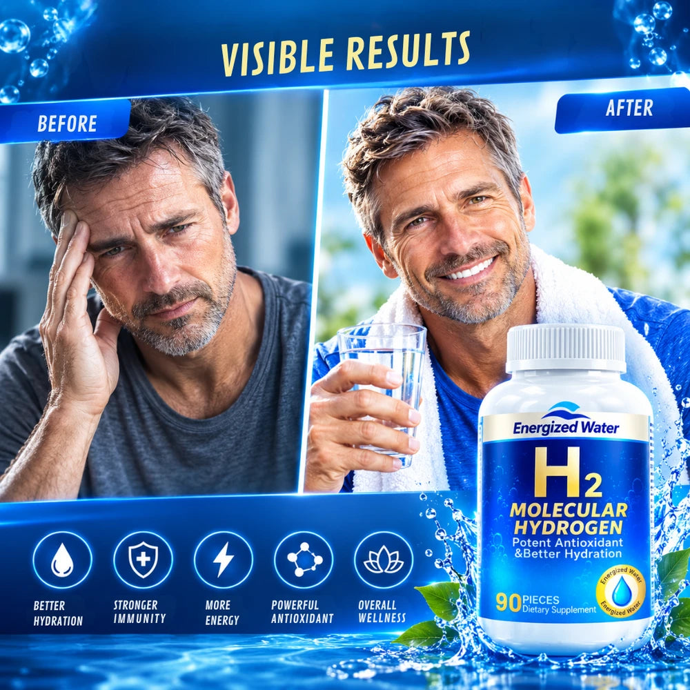 H2 Molecular Hydrogen | Supercharges Cellular Energy &amp; Recovery