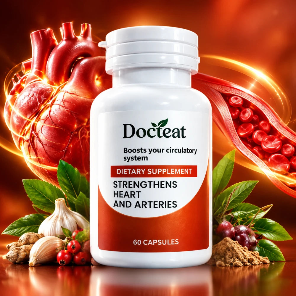 Heart And Arteries Capsules | Promotes Optimal Cardiovascular &amp; Vessel Health