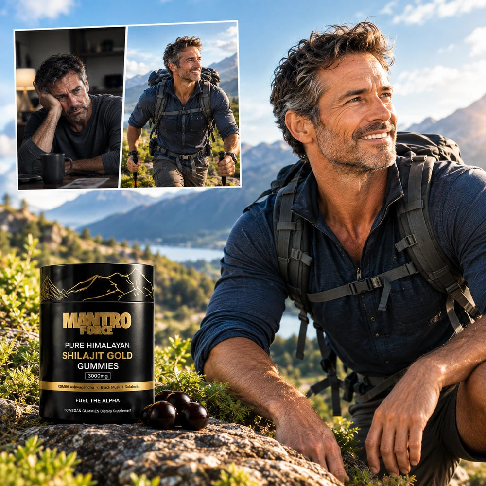 Pure Himalayan Shilajit Gold Gummies | Stop Settling for Feeling Half-Alive — Reclaim Your Energy in Just 7 Days