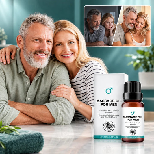 Huile de massage pour hommes | Stimule rapidement l’endurance, la puissance et les performances maximales