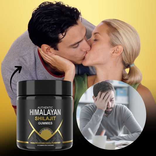 Authentische Himalaya-Shilajit-Gummis | Erreiche heute deine Spitzenleistung und Dominanz zurück