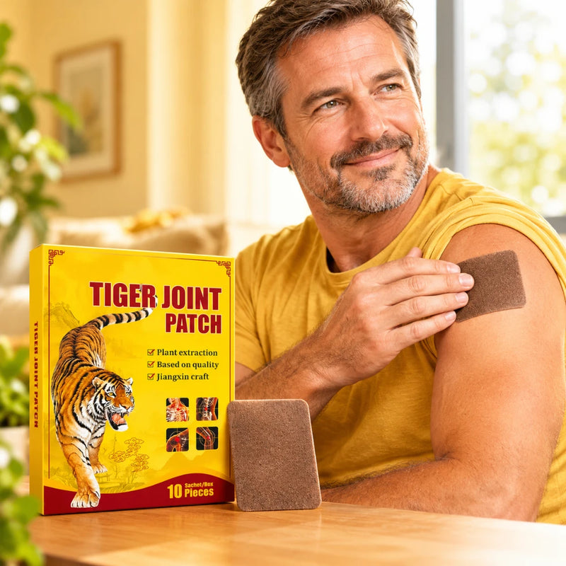 Tiger-ledplaster | Lindrer dybe ledsmerter og muskelspændinger