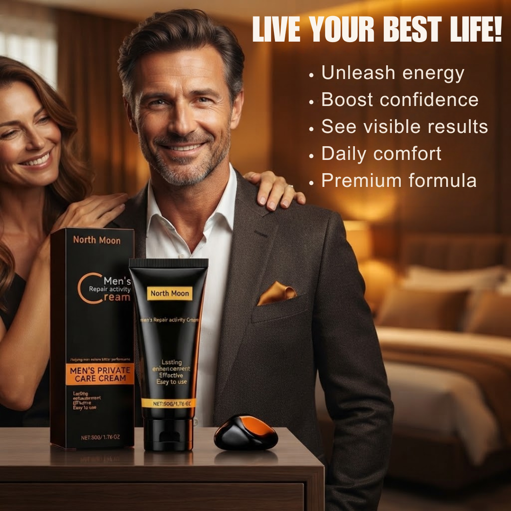 Men's Private Care Cream | Instant Harder Erections &amp; Up to 10cm Growth Naturally