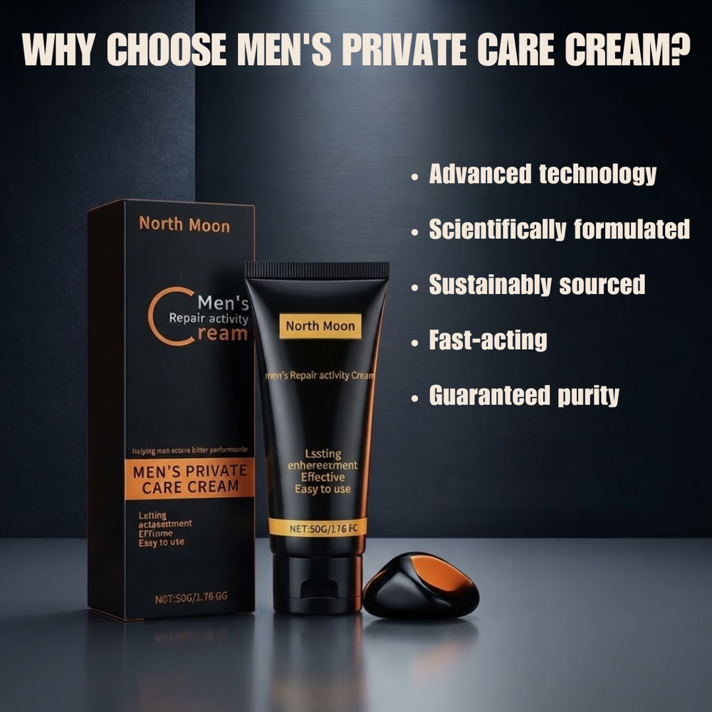 Men's Private Care Cream | Instant Harder Erections &amp; Up to 10cm Growth Naturally