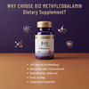 Methylcobalamin B12 Dietary Supplement | Restores Energy Levels and Eliminates Fatigue in Just 1 Day