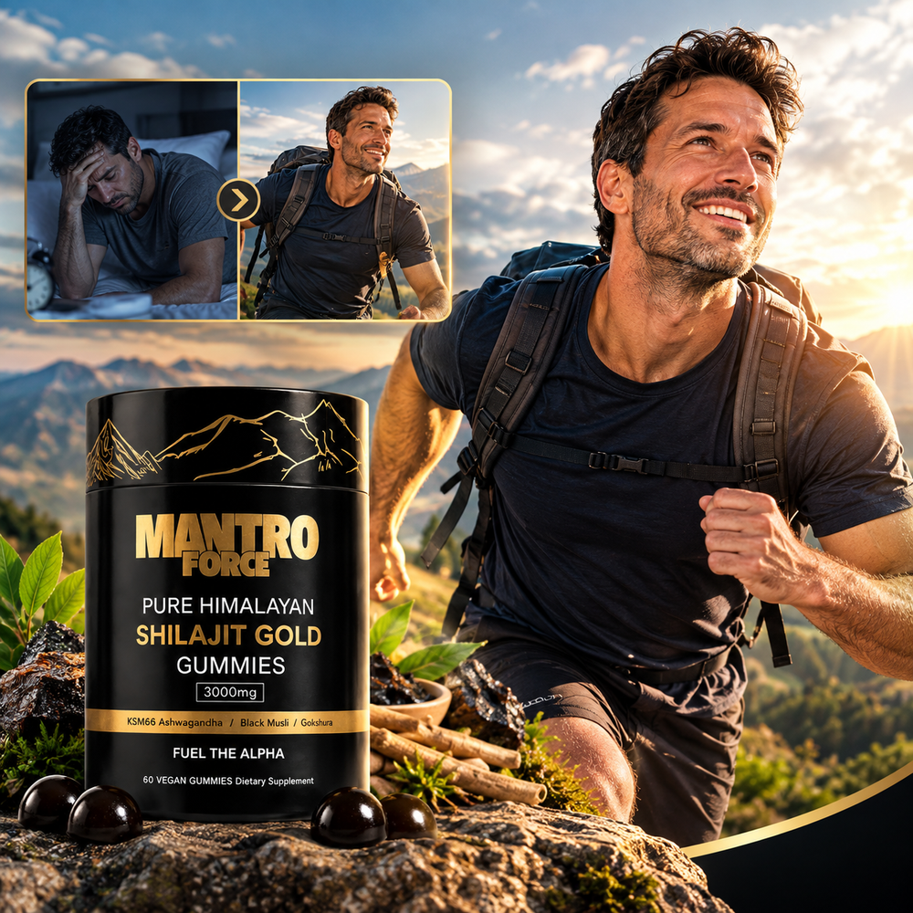 Pure Himalayan Shilajit Gold Gummies | Discover a New Level of Energy in Just 7 Days