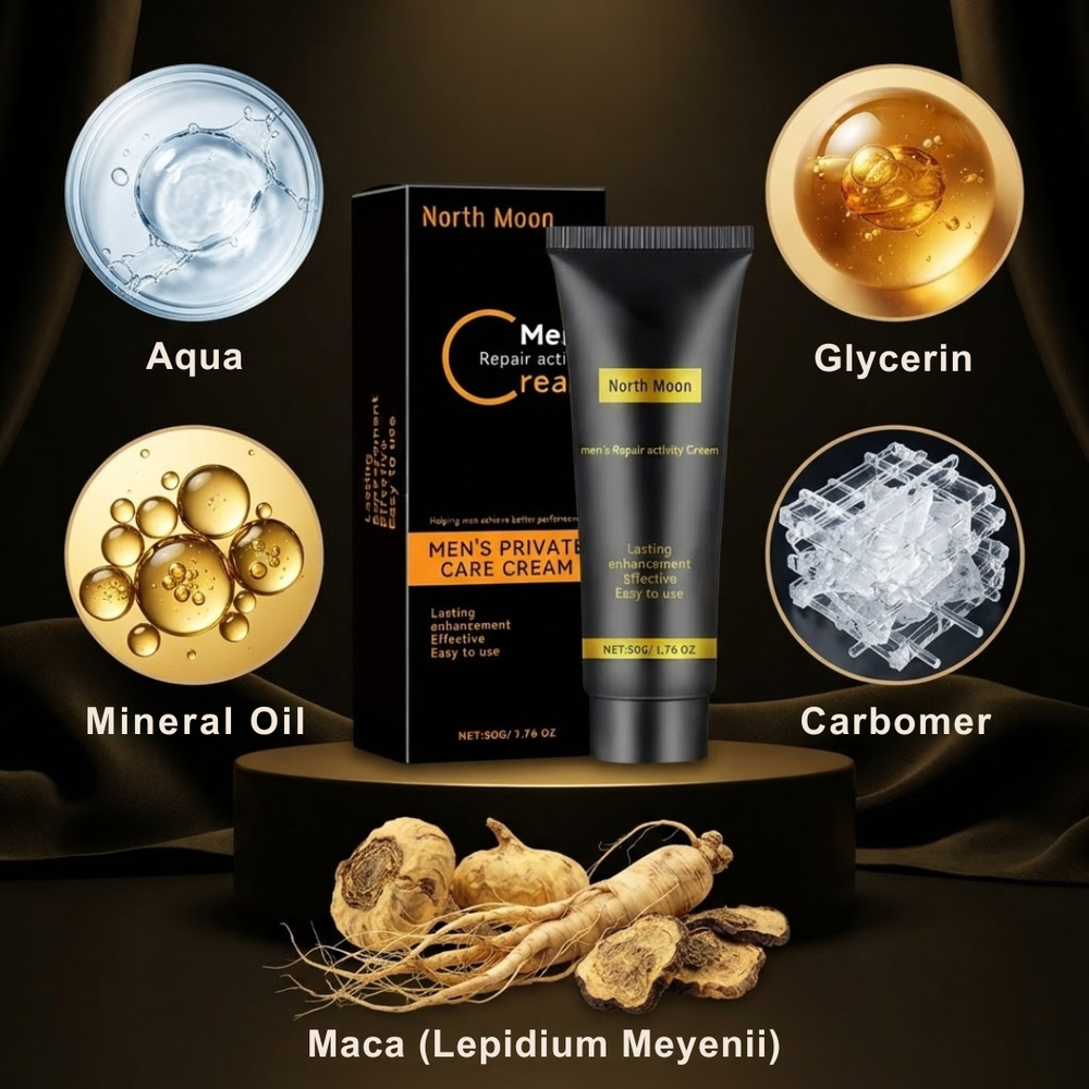 Men's Private Care Cream | Instant Harder Erections &amp; Up to 10cm Growth Naturally