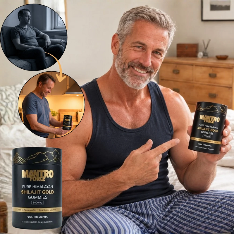Himalayan Shilajit Gummies | 9 Secrets About Testosterone Every Man Over 30 Must Know