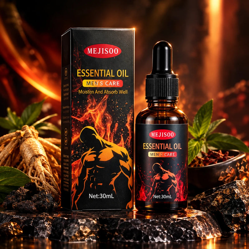 Essential Oil Men's Care | Maximizes Male Performance in 96% of Men in Just Minutes