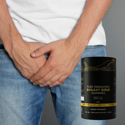 Reine Shilajit-Gummies | Werde steinhart und halte 3X länger durch in unter 5 Minuten!