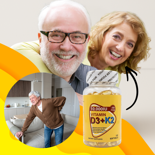 Vitamin D3 + K2 | Stärke, Vitalität & Selbstvertrauen – garantiert!