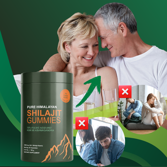 Reine Himalaya-Shilajit-Gummis | Entfache deine Alpha-Vitalität und erlange Spitzenleistung in nur wenigen Tagen zurück
