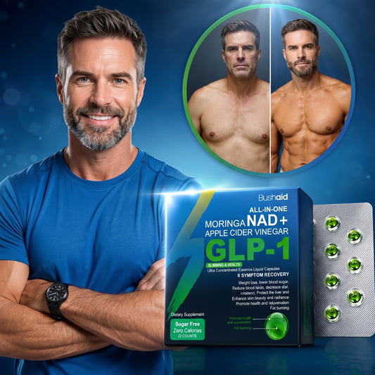 Moringa NAD+ vinaigre de cidre de pomme GLP-1 | Brûle les graisses corporelles tenaces et réinitialise le métabolisme masculin en seulement 7 jours
