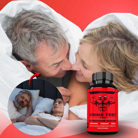 Prime Test Pro Testosteron-Booster | Gewinnen Sie Ihre Männlichkeit zurück und fühlen Sie sich in nur 7 Tagen 20 Jahre jünger