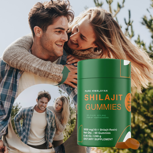 Reine Himalaya Shilajit Gummies | Entdecken Sie 5000 Jahre Urkraft, spüren Sie die Wirkung in nur 27 Minuten
